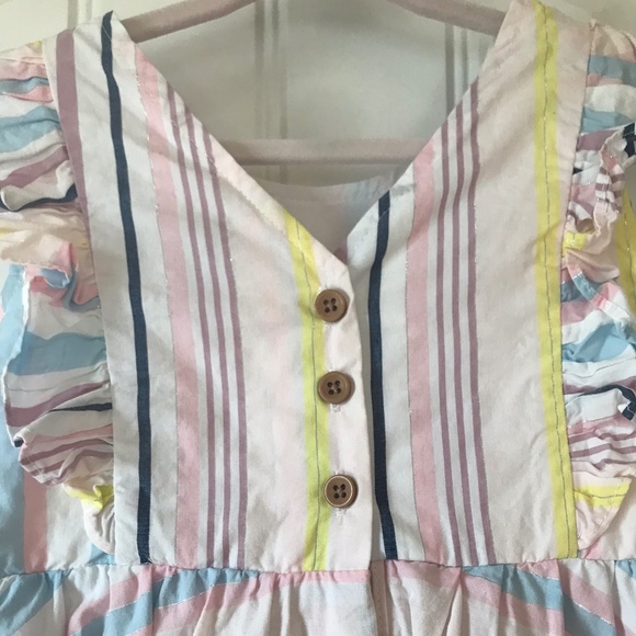 NWOT Calvin Klein Jeans Striped Dress Size 2T - Picture 4 of 4